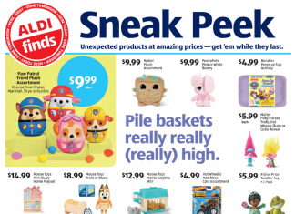 ALDI Sneak Peak In-Store Ad Weekly Ad Mar 20 – Mar 26, 2024 (Easter Promotion Included)