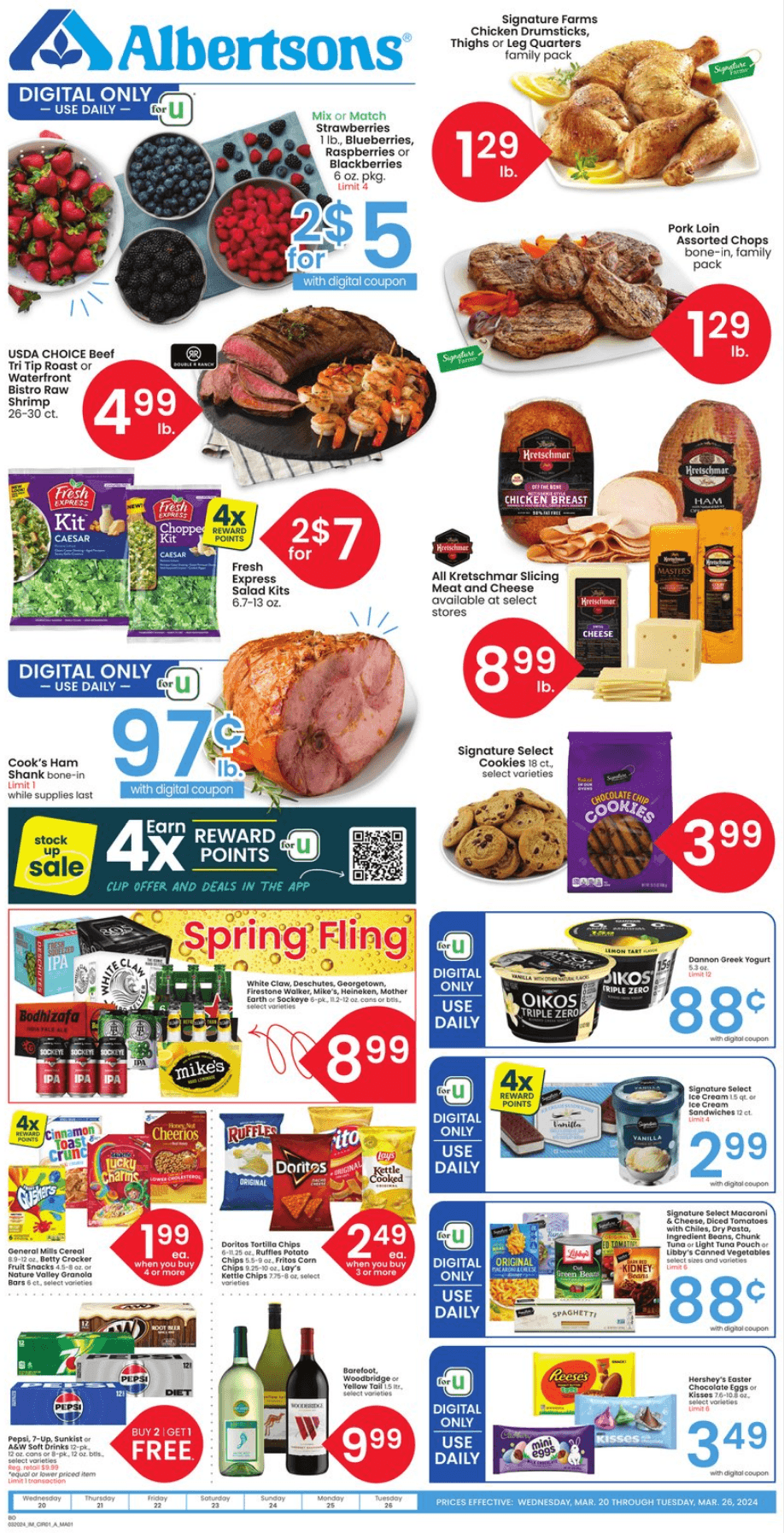 Albertsons Weekly Ad Mar 20 Mar 26, 2024