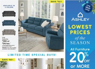 Ashley Furniture HomeStore Weekly Ad Mar 19 – Mar 25, 2024