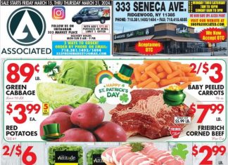 Associated Supermarkets Weekly Ad Mar 15 – Mar 21, 2024 (St. Patrick’s Day Promotion Included)