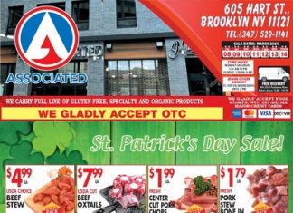 Associated Supermarkets Weekly Ad Mar 08 – Mar 14, 2024 (St. Patrick Day Promotion Included)