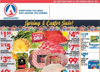 Associated Supermarkets Weekly Ad Mar 29 – Apr 04, 2024 (Easter Promotion Included)
