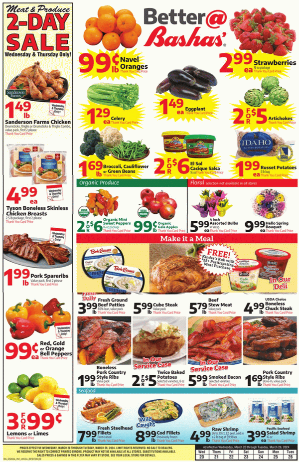 Bashas Weekly Ad Mar 20 Mar 26, 2024