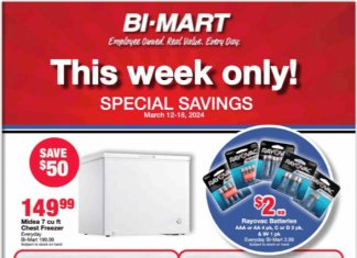 Bi-Mart Weekly Ad Mar 12 – Mar 18, 2024 (Easter Promotion Included)