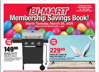 Bi-Mart Weekly Ad Mar 26 – Apr 08, 2024 (Easter Promotion Included)