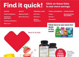 CVS Weekly Ad Mar 10 – Mar 16, 2024 (Easter Promotion Included)