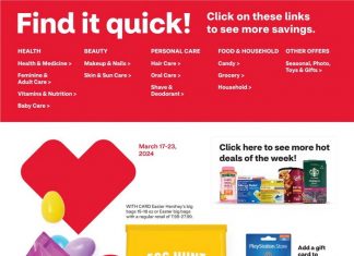 CVS Weekly Ad Mar 17 – Mar 23, 2024 (Easter Promotion Included)