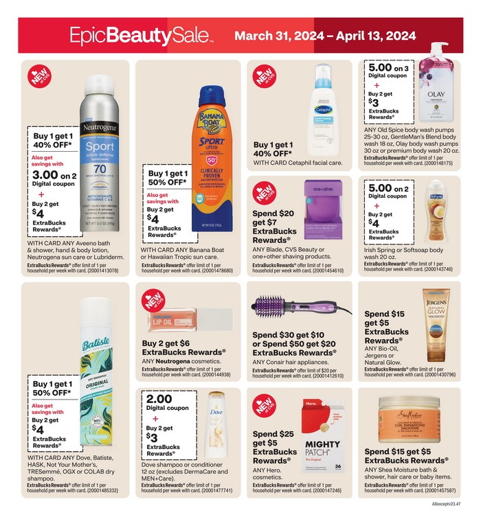 CVS Weekly Ad Mar 31 Apr 13, 2024