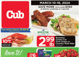 Cub Foods Weekly Ad Mar 10 – Mar 16, 2024 (St. Patrick’s Day Promotion Included)