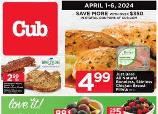 Cub Foods Weekly Ad Apr 01 – Apr 06, 2024