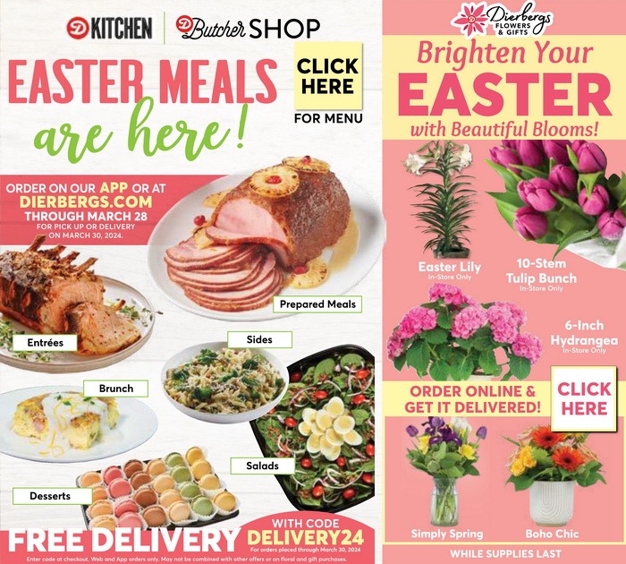 Dierbergs Markets Weekly Ad Mar 26 Apr 01, 2024 (Easter Promotion