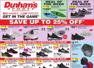 Dunham’s Sports Weekly Ad Mar 30 – Apr 04, 2024