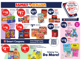 Family Dollar Weekly Ad Mar 17 – Mar 23, 2024 (Easter Promotion Included)