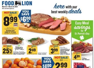 Food Lion Weekly Ad Mar 13 – Mar 19, 2024 (St. Patrick’s Day Promotion Included)