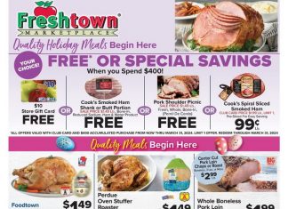 Foodtown Weekly Ad Mar 22 – Mar 28, 2024 (Easter Promotion Included)