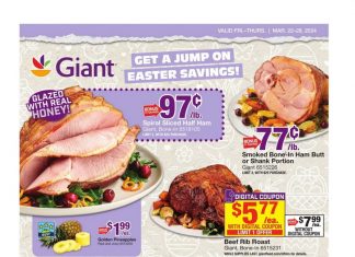 Giant Food Weekly Ad Mar 22 – Mar 28, 2024 (Easter Promotion Included)