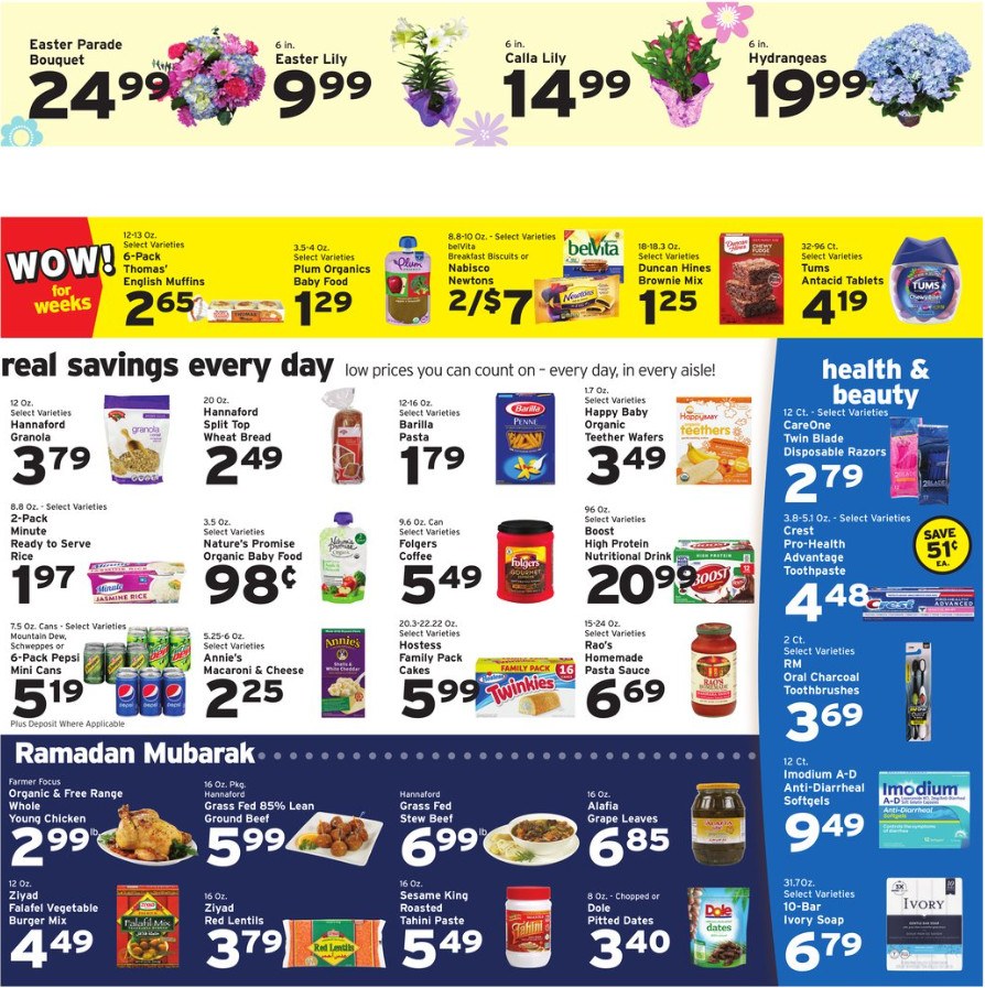 Hannaford Weekly Ad Mar 24 Mar 30, 2024 (Easter Promotion Included)