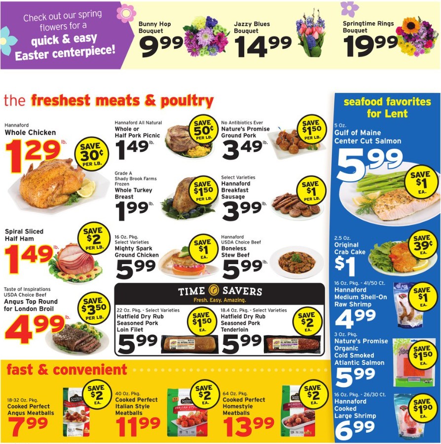 Hannaford Weekly Ad Mar 24 Mar 30, 2024 (Easter Promotion Included)
