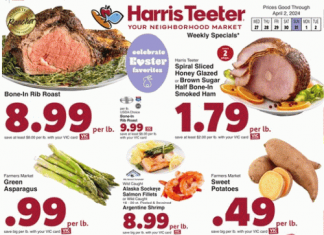 Harris Teeter Weekly Ad Mar 27 – Apr 02, 2024 (Easter Promotion Included)