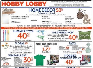 Hobby Lobby Weekly Ad Mar 31 – Apr 06, 2024