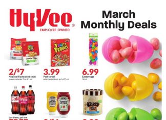 Hy-Vee Monthly Ad Mar 01 – Mar 31, 2024 (Easter Promotion Included)