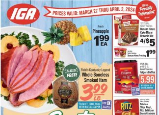 IGA Weekly Ad Mar 27 – Apr 02, 2024 (Easter Promotion Included)