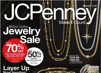JCPenney Jewelry Sale Mar 07 – Mar 31, 2024