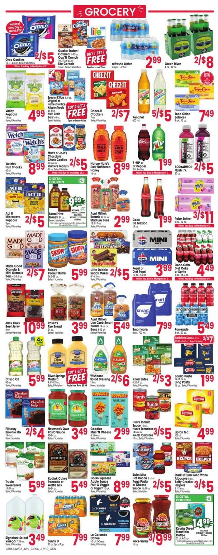 Jewel Osco Weekly Ad Mar 06 Mar 12, 2024 (Easter & St. Patrick's Day