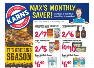 Karns Quality Foods Monthly Ad Mar 19 – Apr 15, 2024