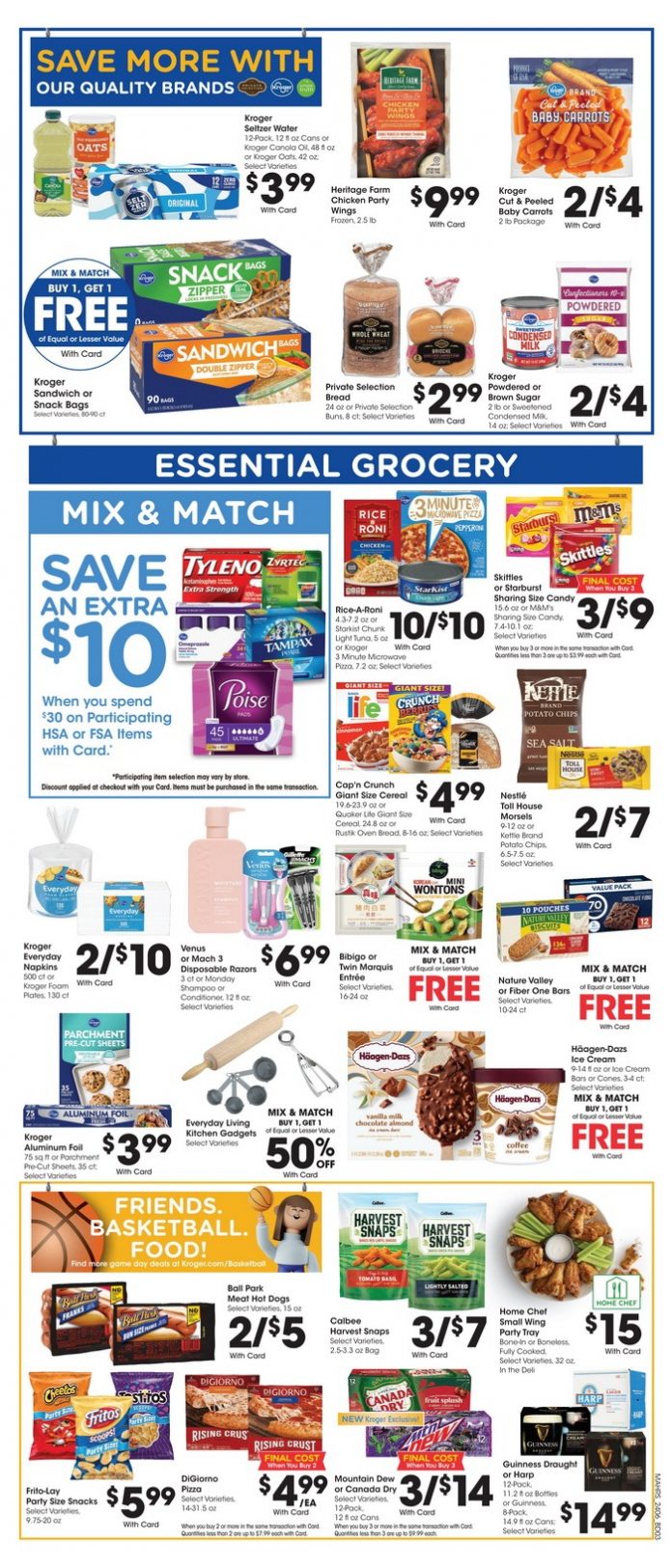 Kroger Weekly Ad Mar 13 Mar 19, 2024 (Easter Promotion Included)