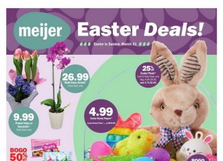 Meijer Easter Ad Mar 17 – Mar 23, 2024