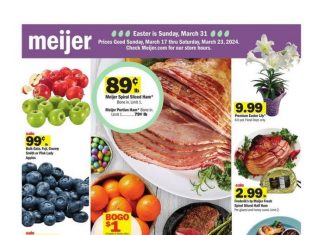 Meijer Weekly Ad Mar 17 – Mar 23, 2024 (Easter Promotion Included)