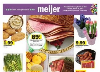 Meijer Weekly Ad Mar 24 – Mar 30, 2024