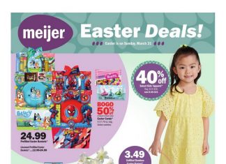Meijer Easter Ad Mar 24 – Mar 31, 2024