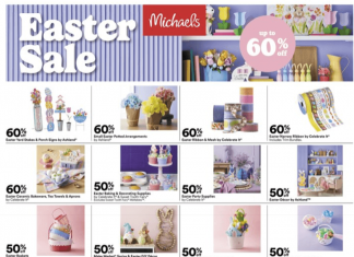 Michaels Weekly Ad Mar 25 – Mar 30, 2024