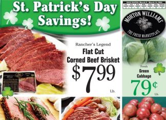 Morton Williams St. Patrick’s Day Ad Mar 08 – Mar 14, 2024