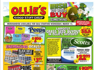 Ollie’s Weekly Ad Mar 14 – Mar 20, 2024 (Easter Promotion Included)