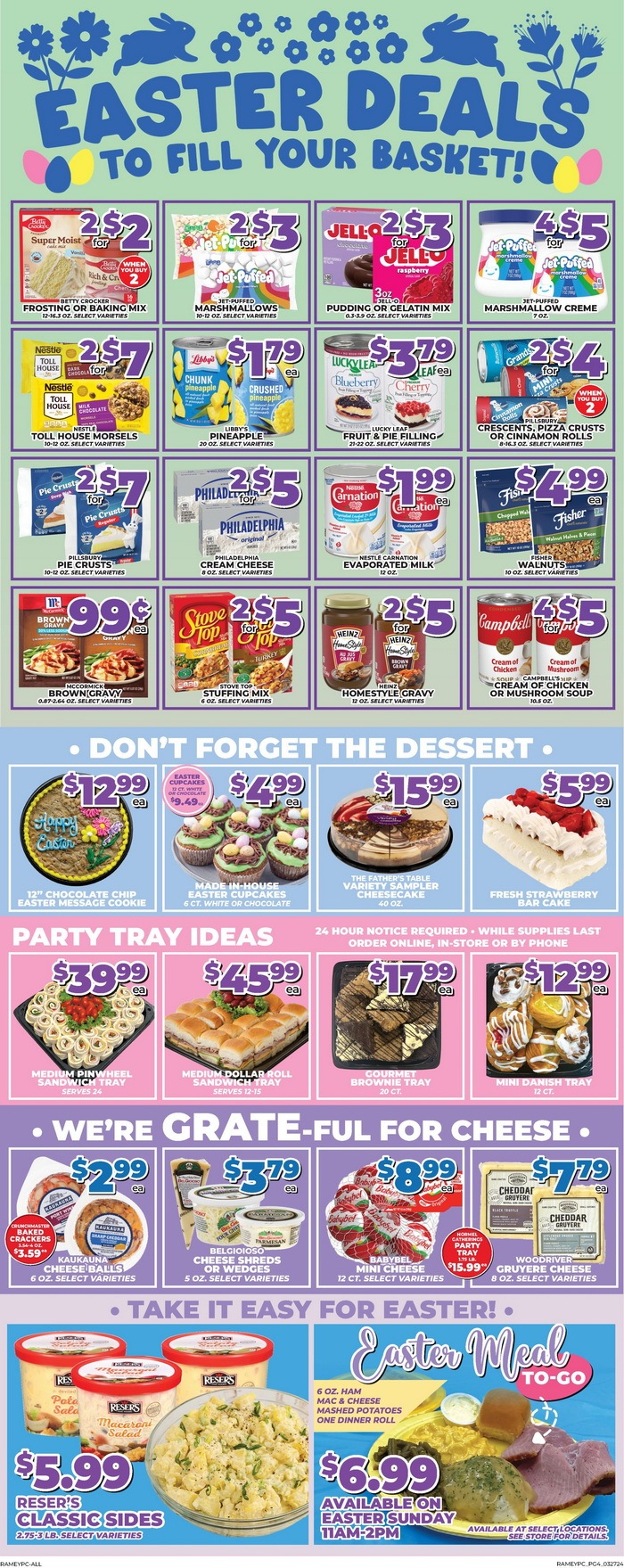 Price Cutter Weekly Ad Mar 27 Apr 02, 2024 (Easter Promotion Included)