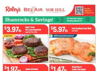 Raley’s Weekly Ad Mar 13 – Mar 19, 2024 (St. Patrick’s Day Promotion Included)