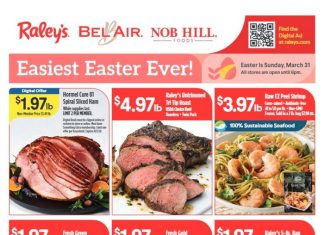 Raley’s Weekly Ad Mar 27 – Apr 02, 2024 (Easter Promotion Included)