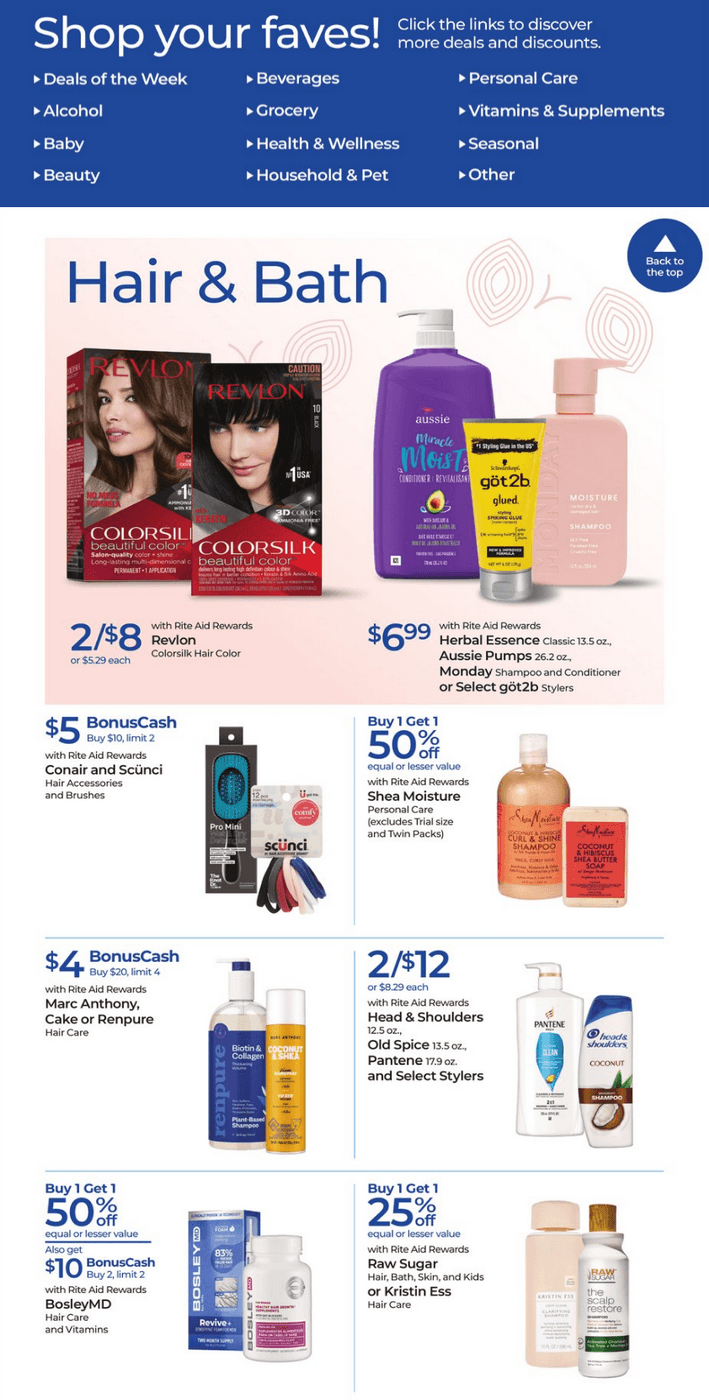 Rite Aid Weekly Ad Mar 17 Mar 23, 2024