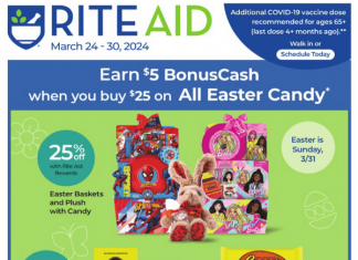Rite Aid Weekly Ad Mar 24 – Mar 30, 2024 (Easter Promotion Included)