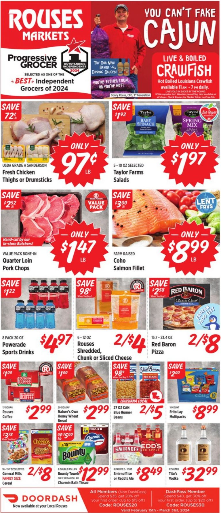 Rouses Weekly Ad Mar 06 Mar 13, 2024 (Easter Promotion Included)