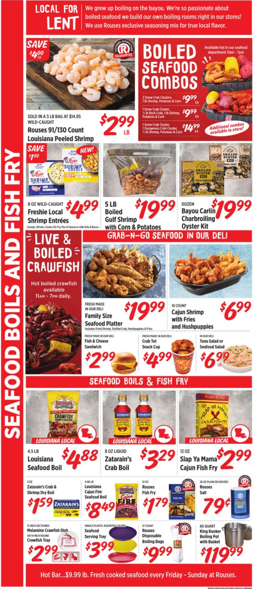 Rouses Weekly Ad Mar 06 Mar 13, 2024 (Easter Promotion Included)