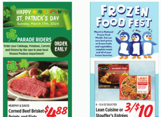 Rouses Weekly Ad Mar 13 – Mar 20, 2024 (Easter & St. Patrick’s Day Promotion Included)