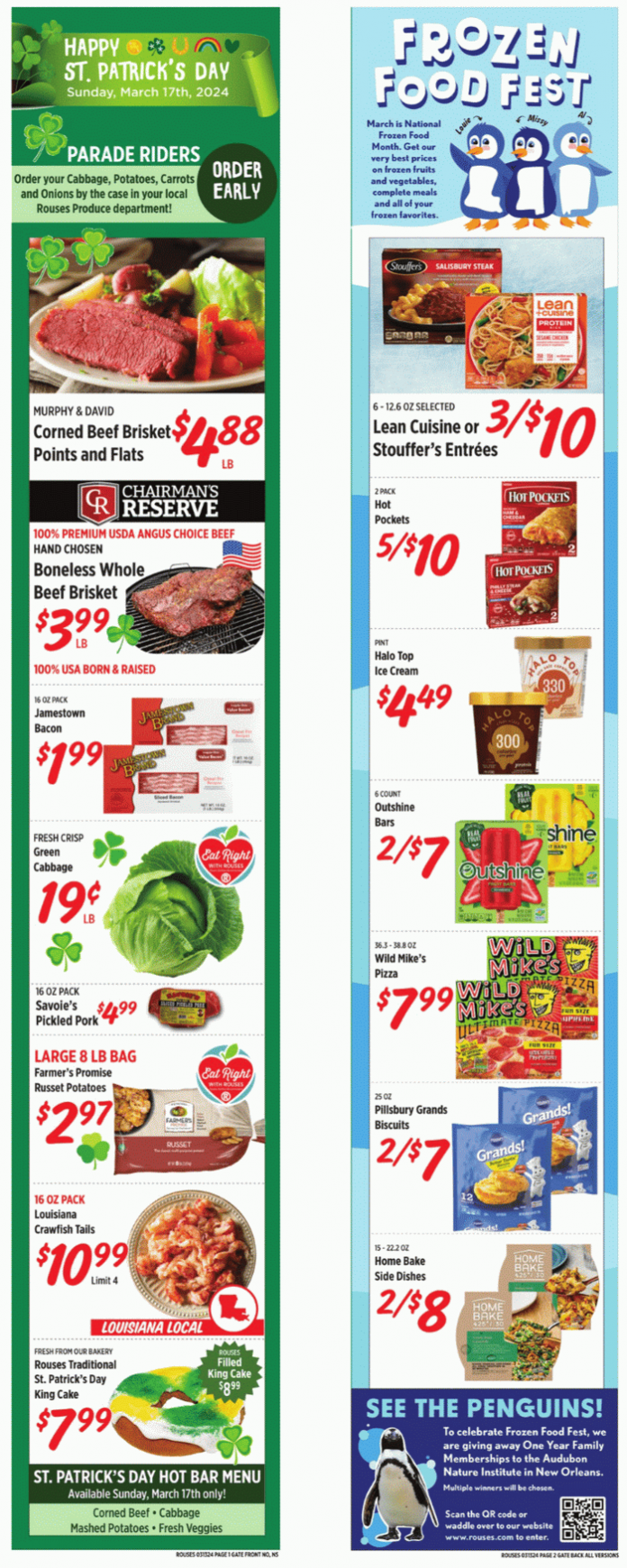 Rouses Weekly Ad Mar 13 Mar 20, 2024 (Easter & St. Patrick's Day