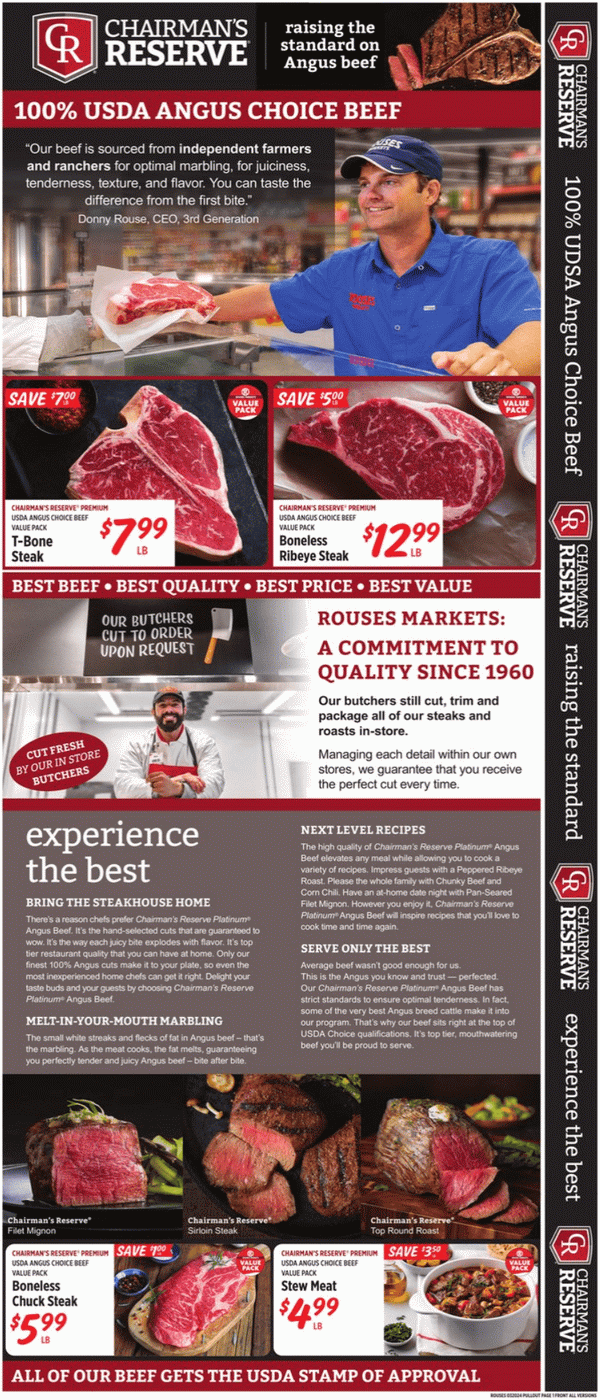 Rouses Weekly Ad Mar 20 Mar 27, 2024 (Easter Promotion Included)