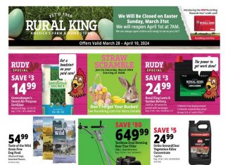 Rural King Weekly Ad Mar 28 – Apr 10, 2024