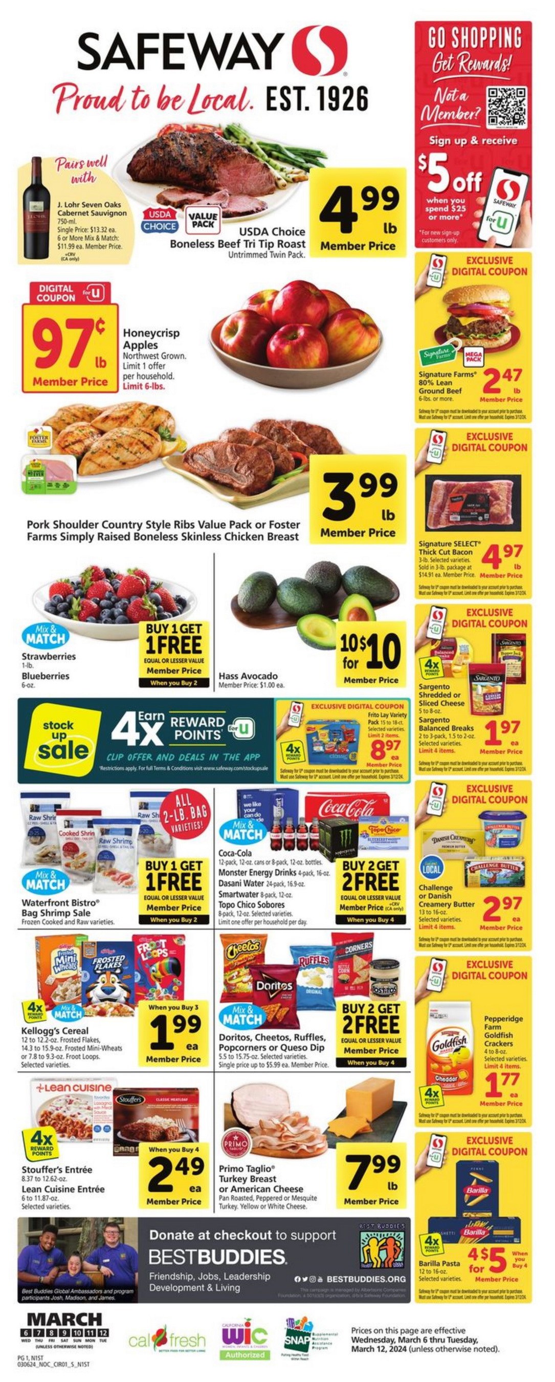 Safeway Weekly Ad Mar 06 Mar 12, 2024