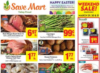 Save Mart Supermarkets Weekly Ad Mar 27 – Apr 02, 2024 (Easter Promotion Included)